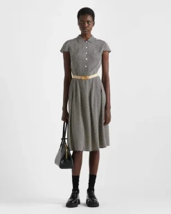 Mujer Prada VESTIDOS^Vestido De Crepé Estampado