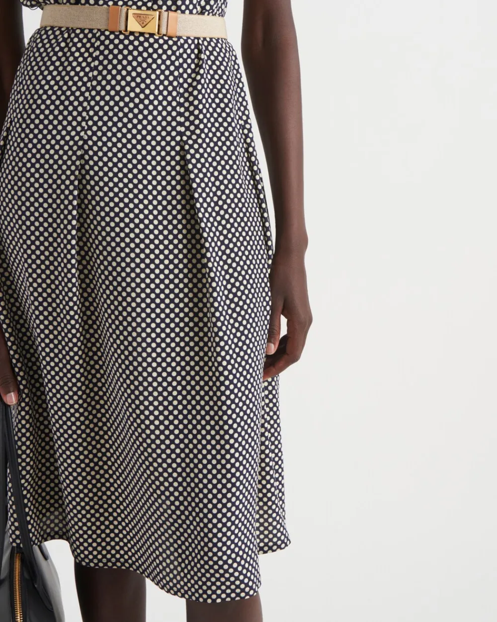 Mujer Prada VESTIDOS^Vestido De Crepé Estampado