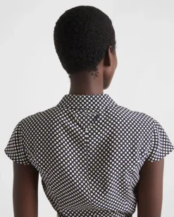 Mujer Prada VESTIDOS^Vestido De Crepé Estampado