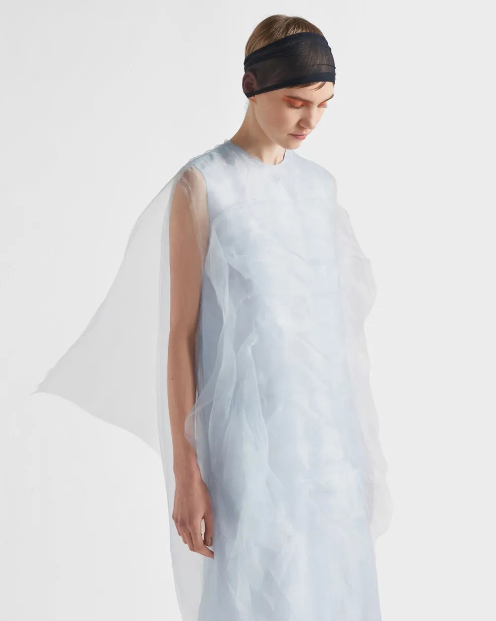 Mujer Prada VESTIDOS^Vestido De Gasa Técnica