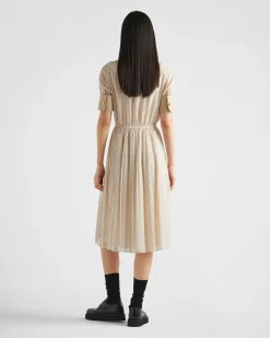 Mujer Prada VESTIDOS^Vestido De Georgette Estampado