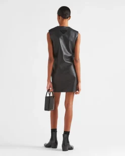 Mujer Prada ROPA DE PIEL^Vestido De Piel