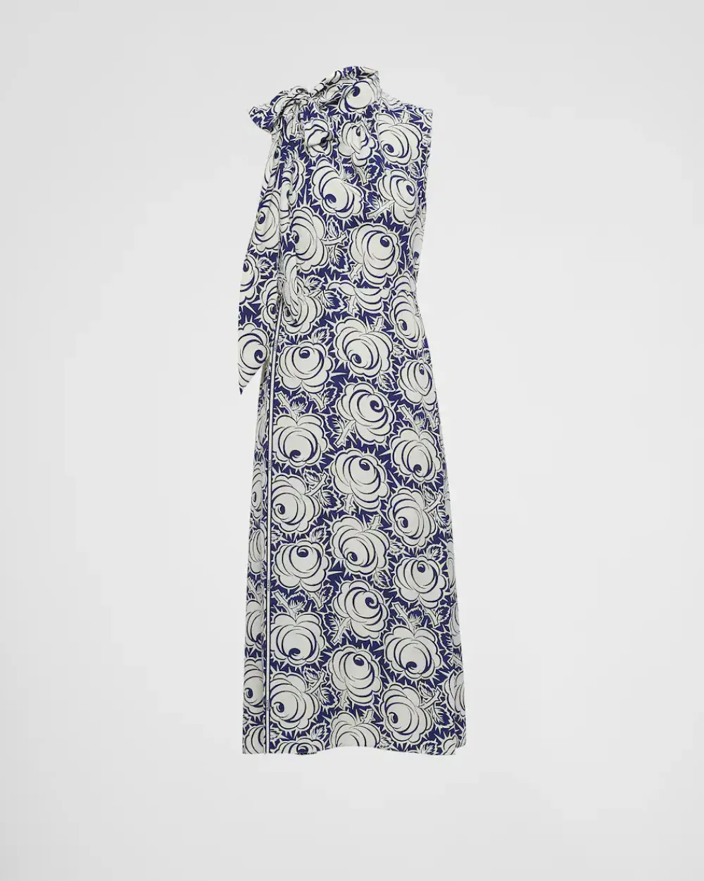 Mujer Prada VESTIDOS^Vestido De Pongé Estampado