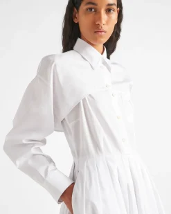 Mujer Prada VESTIDOS^Vestido De Popelín
