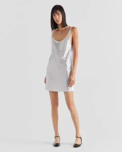 Mujer Prada VESTIDOS^Vestido De Punto Bordado