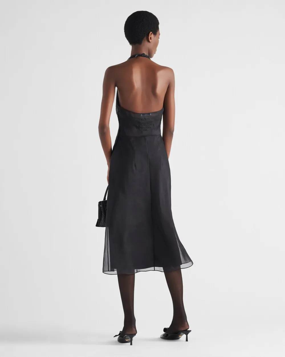 Mujer Prada VESTIDOS^Vestido Halter Re-edition 1995