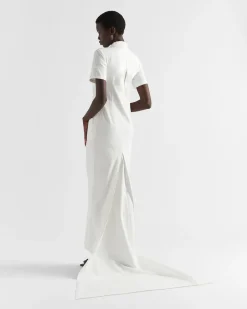Mujer Prada VESTIDOS^Vestido Largo De Gabardina