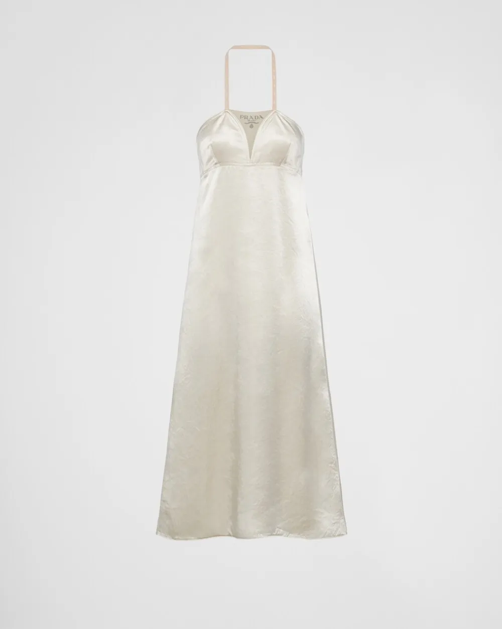 Mujer Prada VESTIDOS^Vestido Lencero De Satén