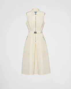 Mujer Prada VESTIDOS^Vestido Midi De Faya