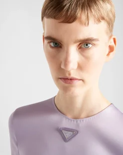 Mujer Prada VESTIDOS^Vestido Midi De Satén