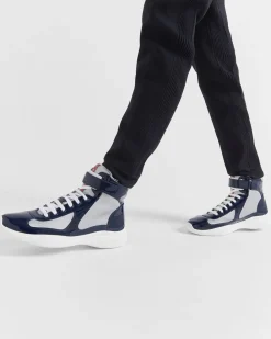 Hombre Prada ZAPATOS|ZAPATILLAS DEPORTIVAS^Zapatillas Altas America's Cup