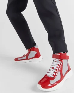 Hombre Prada ZAPATOS|ZAPATILLAS DEPORTIVAS^Zapatillas Altas America's Cup