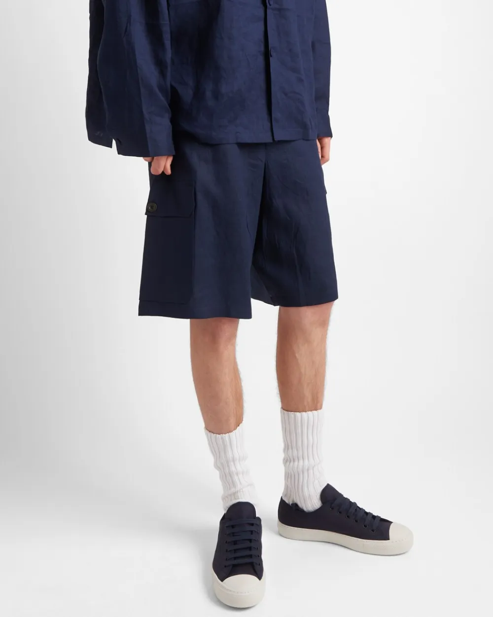 Hombre Prada ZAPATILLAS DEPORTIVAS^Zapatillas De Algodón Estampado