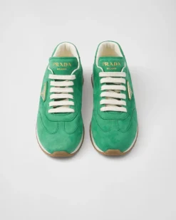 Mujer Prada ZAPATILLAS DEPORTIVAS^Zapatillas De Ante
