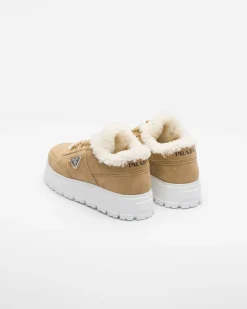 Mujer Prada ZAPATILLAS DEPORTIVAS^Zapatillas De Ante