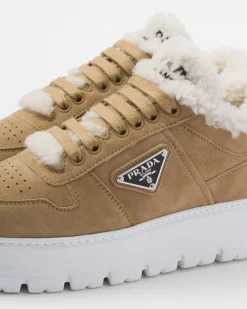 Mujer Prada ZAPATILLAS DEPORTIVAS^Zapatillas De Ante