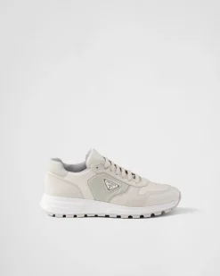 Hombre Prada ZAPATILLAS DEPORTIVAS^Zapatillas De Caña Alta De Nobuk Y Re-nylon