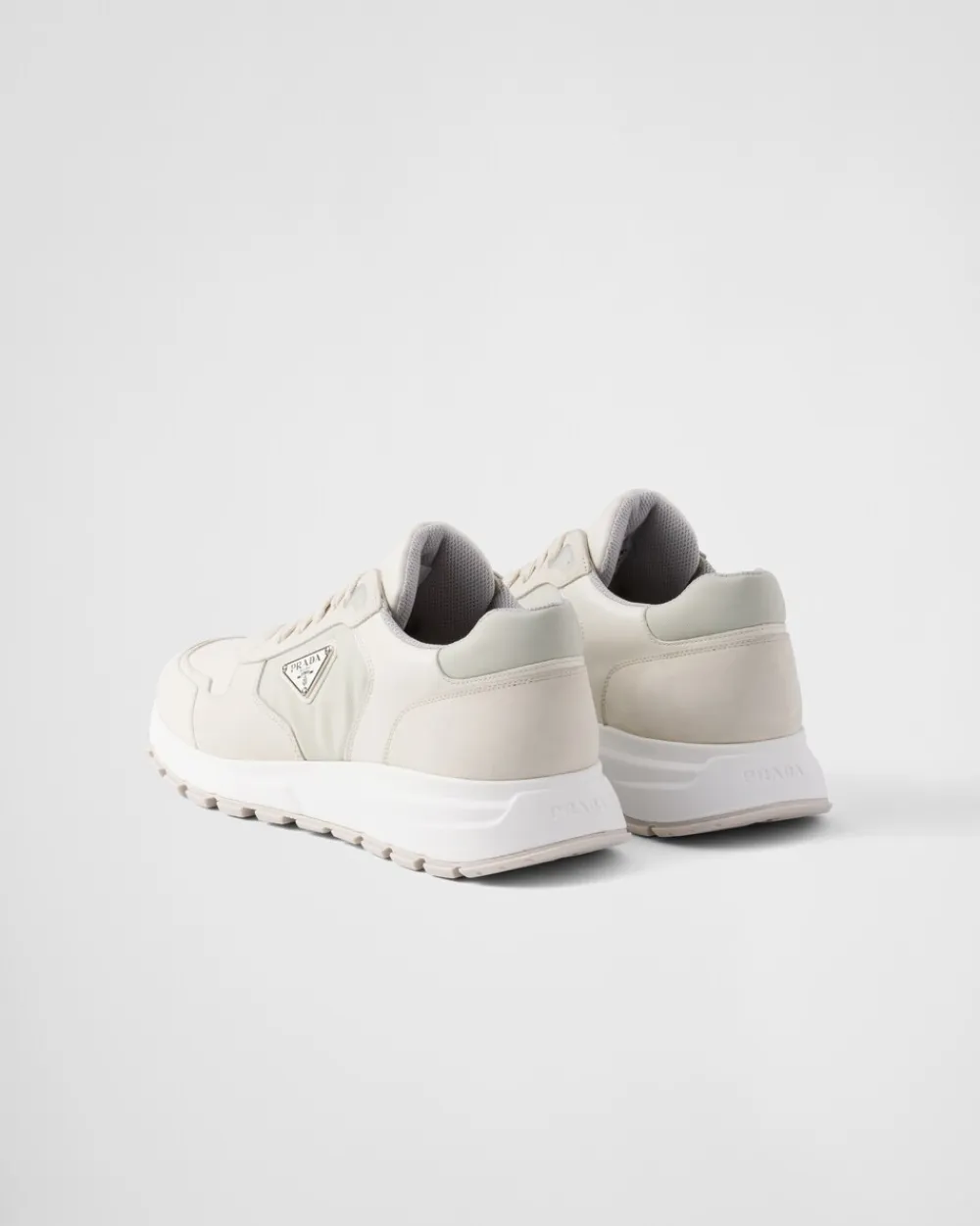 Hombre Prada ZAPATILLAS DEPORTIVAS^Zapatillas De Caña Alta De Nobuk Y Re-nylon