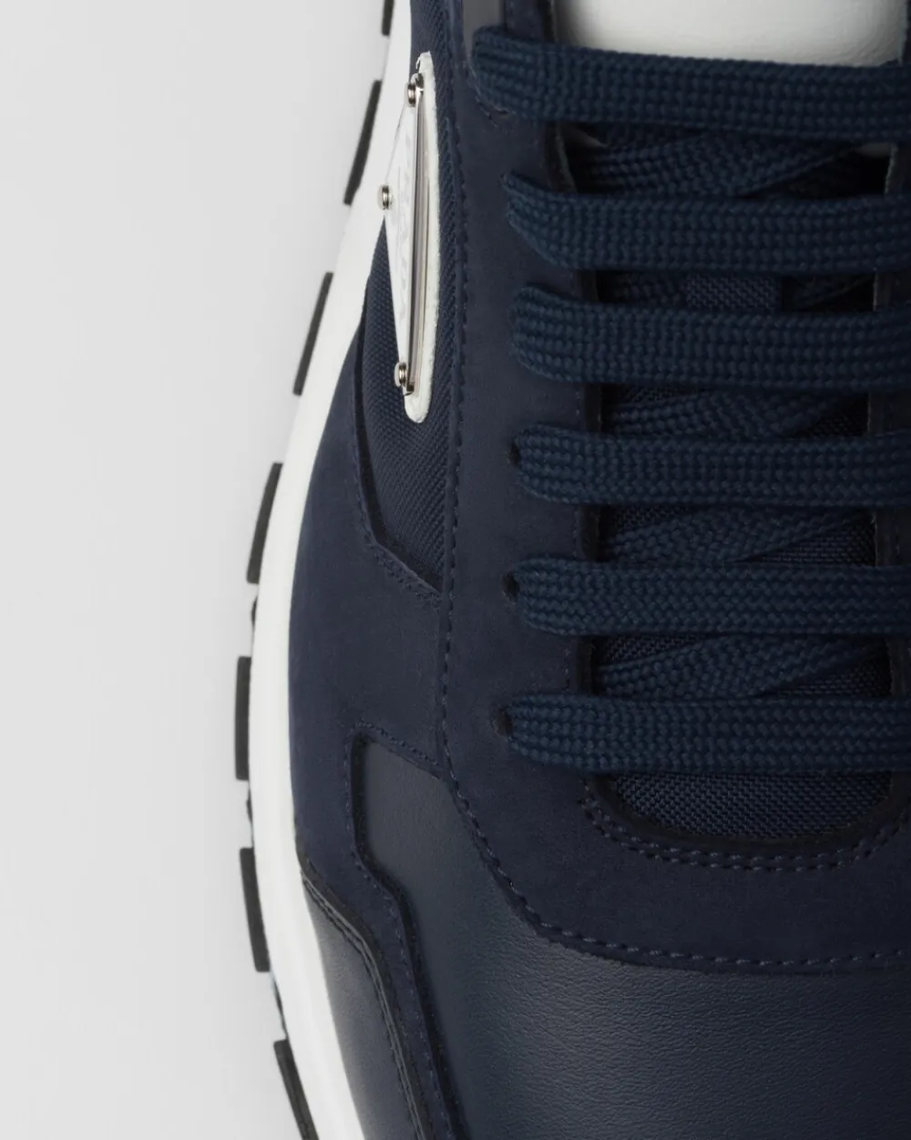 Hombre Prada ZAPATILLAS DEPORTIVAS^Zapatillas De Caña Alta De Nobuk Y Re-nylon