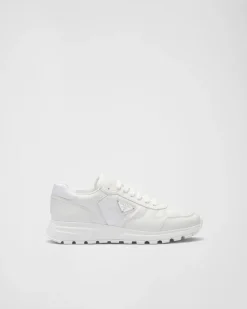 Hombre Prada ZAPATILLAS DEPORTIVAS^Zapatillas De Caña Alta En Piel Y Re-nylon