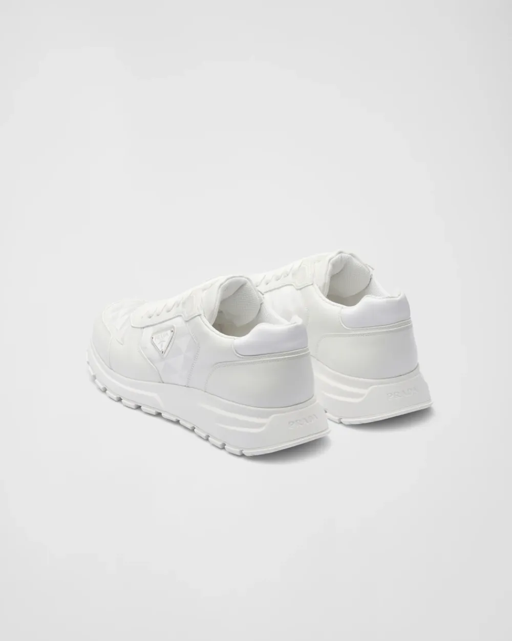 Hombre Prada ZAPATILLAS DEPORTIVAS^Zapatillas De Caña Alta En Piel Y Re-nylon