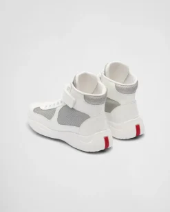 Mujer Prada ZAPATOS^Zapatillas De Caña Alta America's Cup