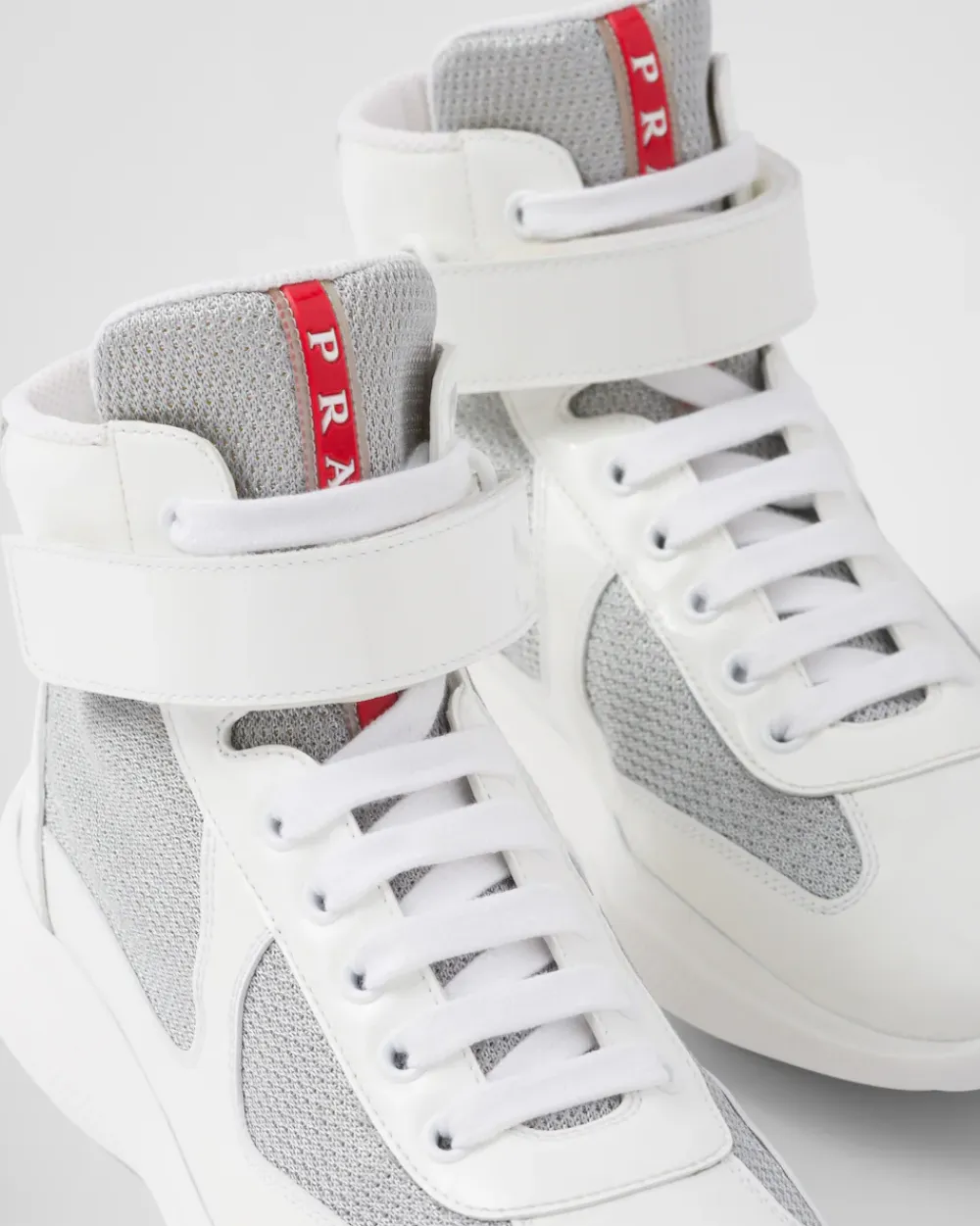 Mujer Prada ZAPATOS^Zapatillas De Caña Alta America's Cup