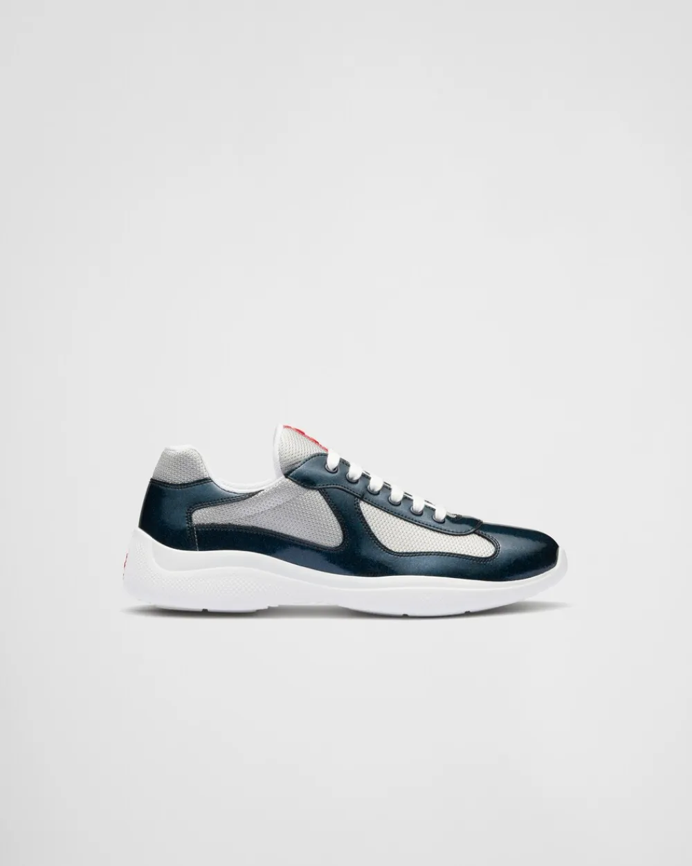 Hombre Prada ZAPATOS|AMERICA'S CUP^Zapatillas De Charol Y Tejido Técnico America's Cup