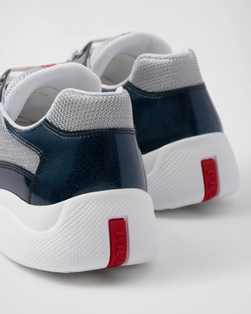 Hombre Prada ZAPATOS|AMERICA'S CUP^Zapatillas De Charol Y Tejido Técnico America's Cup