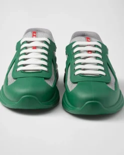 Hombre Prada ZAPATILLAS DEPORTIVAS^Zapatillas De Goma Y Tejido Técnico America's Cup