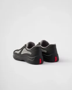 Mujer Prada ZAPATOS|ZAPATILLAS DEPORTIVAS^Zapatillas De Goma Y Tejido Técnico America's Cup