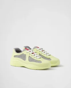 Mujer Prada ZAPATOS|ZAPATILLAS DEPORTIVAS^Zapatillas De Goma Y Tejido Técnico America's Cup