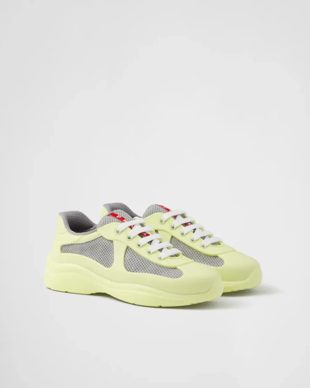 Mujer Prada ZAPATOS|ZAPATILLAS DEPORTIVAS^Zapatillas De Goma Y Tejido Técnico America's Cup