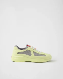 Mujer Prada ZAPATOS|ZAPATILLAS DEPORTIVAS^Zapatillas De Goma Y Tejido Técnico America's Cup