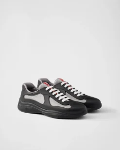 Hombre Prada ZAPATOS|ZAPATILLAS DEPORTIVAS^Zapatillas De Goma Y Tejido Técnico America's Cup