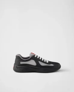 Hombre Prada ZAPATOS|ZAPATILLAS DEPORTIVAS^Zapatillas De Goma Y Tejido Técnico America's Cup