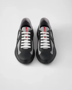 Hombre Prada ZAPATOS|ZAPATILLAS DEPORTIVAS^Zapatillas De Goma Y Tejido Técnico America's Cup