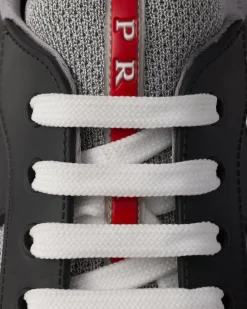 Hombre Prada ZAPATOS|ZAPATILLAS DEPORTIVAS^Zapatillas De Goma Y Tejido Técnico America's Cup