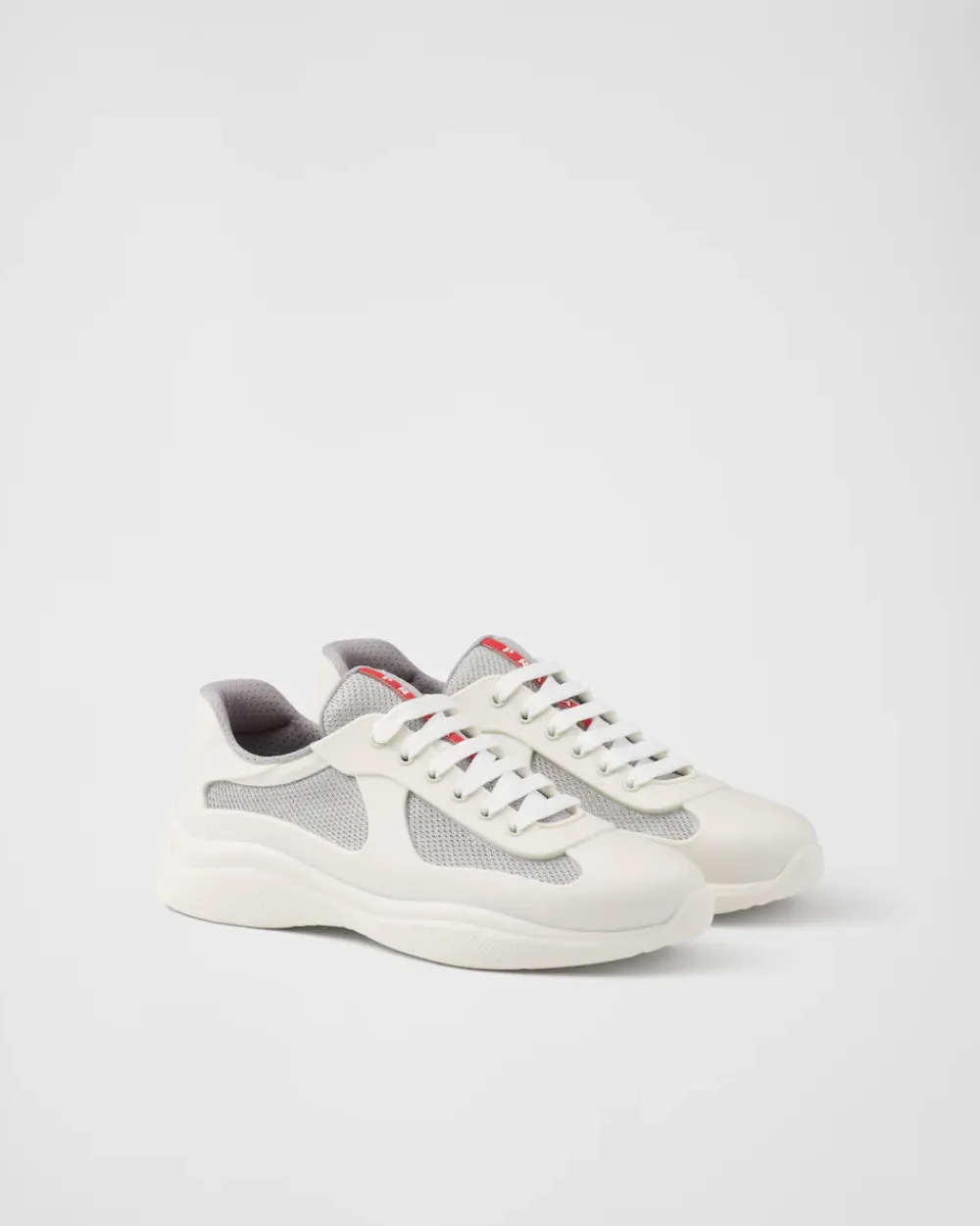 Hombre Prada ZAPATOS|ZAPATILLAS DEPORTIVAS^Zapatillas De Goma Y Tejido Técnico America's Cup