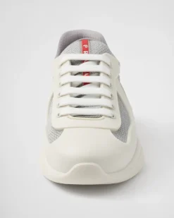 Hombre Prada ZAPATOS|ZAPATILLAS DEPORTIVAS^Zapatillas De Goma Y Tejido Técnico America's Cup