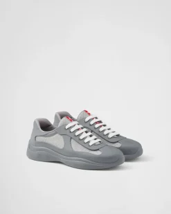 Hombre Prada ZAPATOS|ZAPATILLAS DEPORTIVAS^Zapatillas De Goma Y Tejido Técnico America's Cup