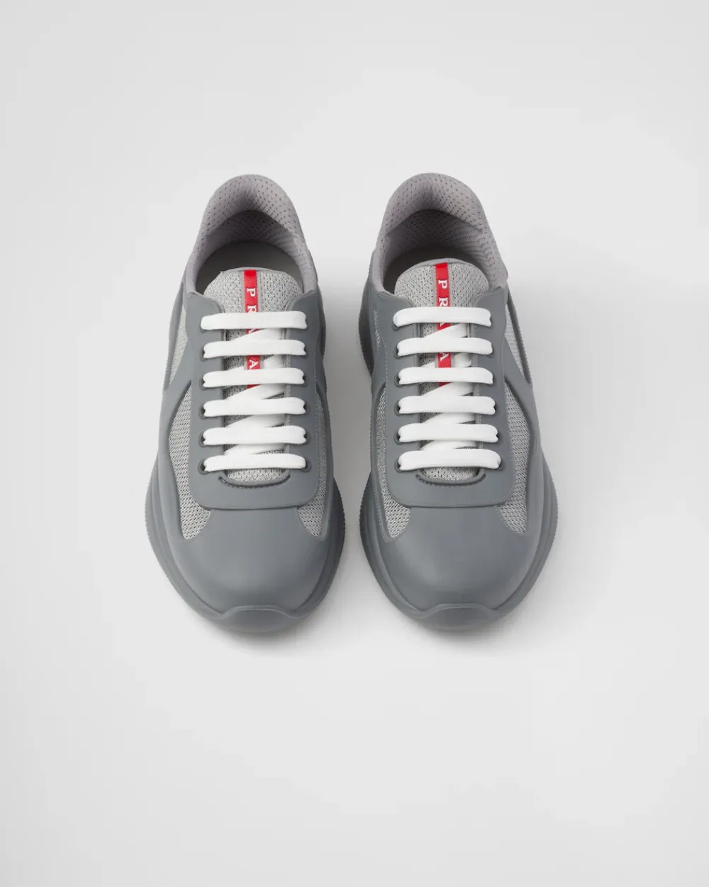 Hombre Prada ZAPATOS|ZAPATILLAS DEPORTIVAS^Zapatillas De Goma Y Tejido Técnico America's Cup