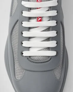 Hombre Prada ZAPATOS|ZAPATILLAS DEPORTIVAS^Zapatillas De Goma Y Tejido Técnico America's Cup