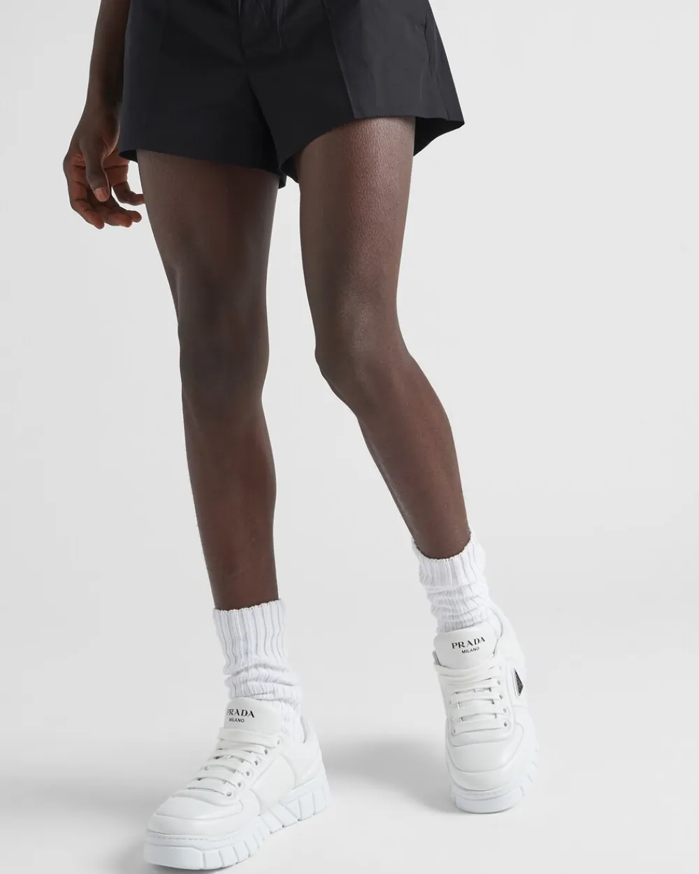 Hombre Prada ZAPATILLAS DEPORTIVAS^Zapatillas De Napa Acolchadas
