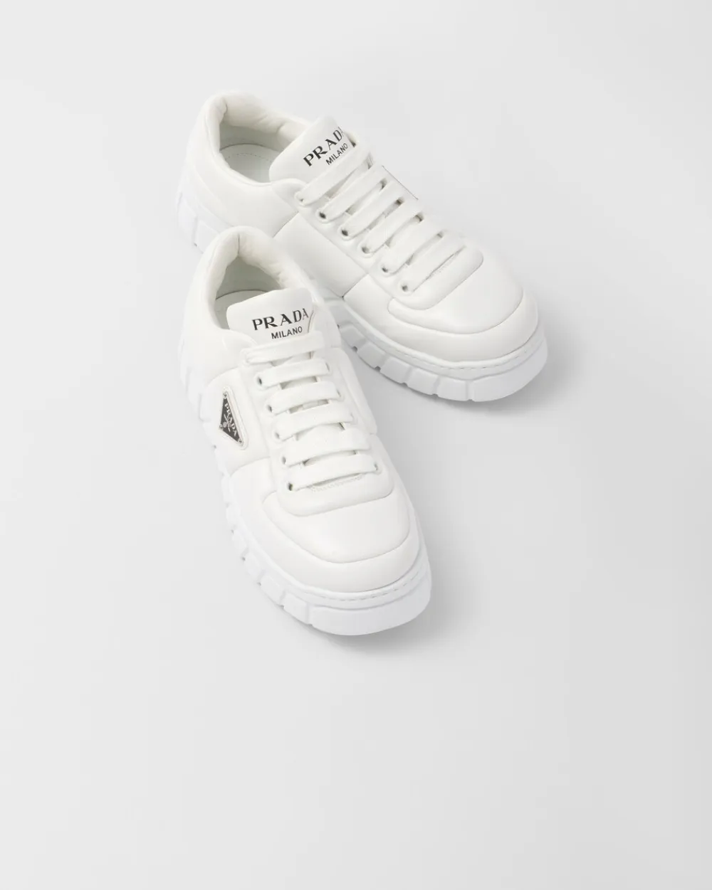 Hombre Prada ZAPATILLAS DEPORTIVAS^Zapatillas De Napa Acolchadas