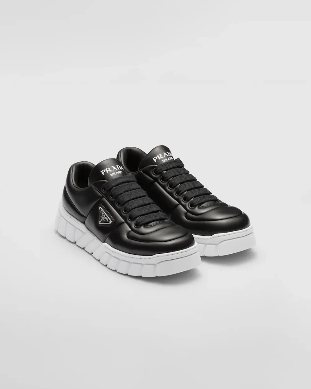 Hombre Prada ZAPATILLAS DEPORTIVAS^Zapatillas De Napa Acolchadas