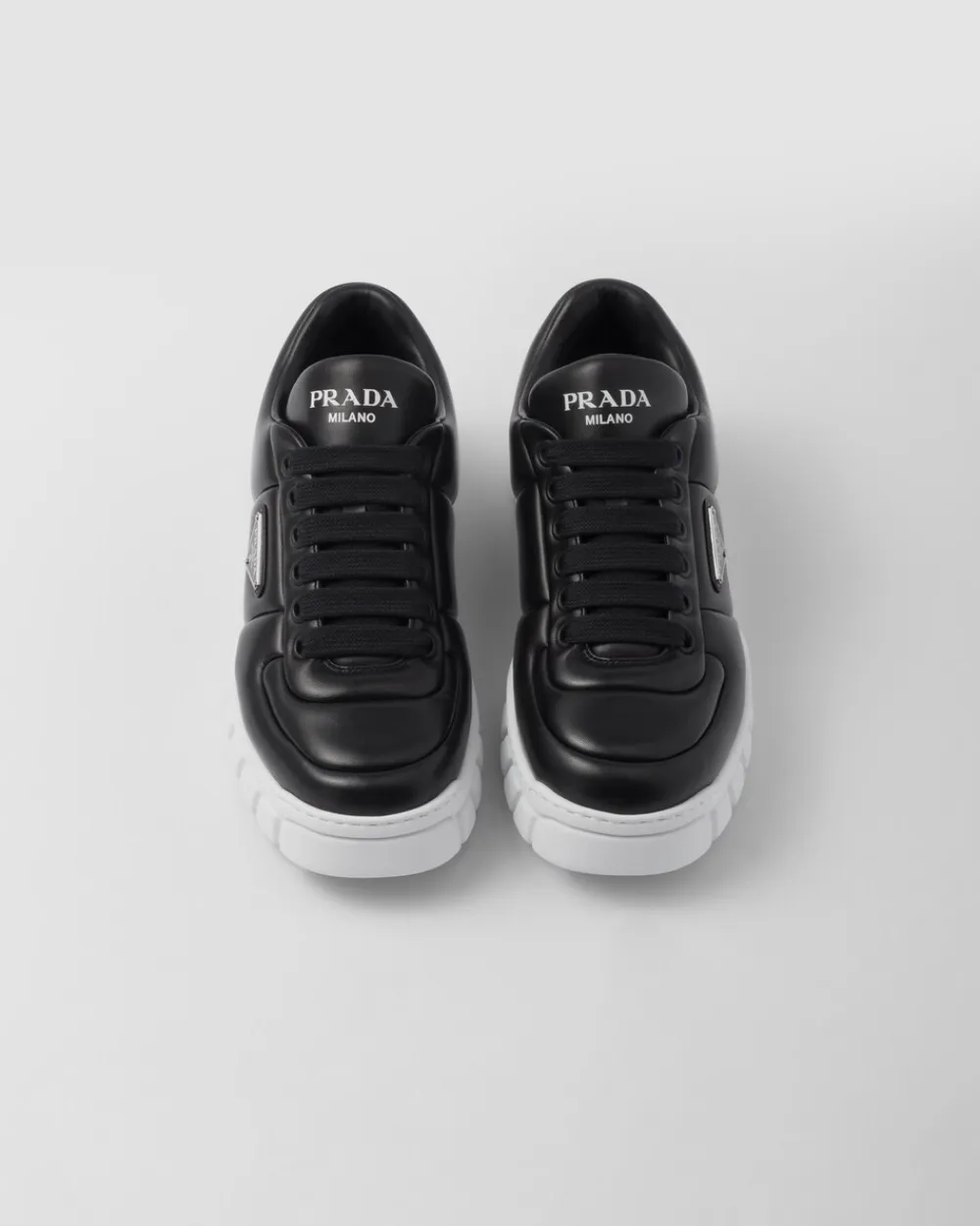 Hombre Prada ZAPATILLAS DEPORTIVAS^Zapatillas De Napa Acolchadas
