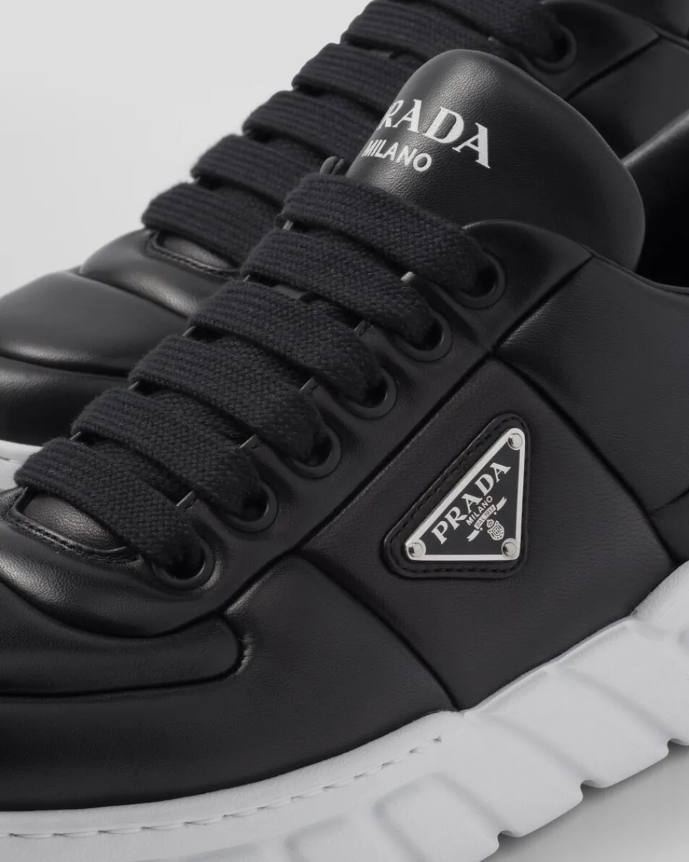 Hombre Prada ZAPATILLAS DEPORTIVAS^Zapatillas De Napa Acolchadas