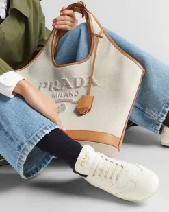 Mujer Prada ZAPATILLAS DEPORTIVAS^Zapatillas De Piel