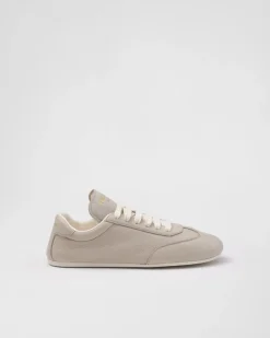 Mujer Prada ZAPATILLAS DEPORTIVAS^Zapatillas De Piel